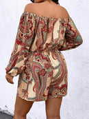 Macacão Ombro a Ombro Elegância Natural Plus Size