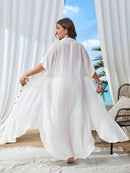 Quimono Plus Size com Mangas Morcego