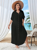 Quimono Plus Size com Mangas Morcego