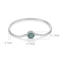 Conjunto Prata 925 Trevo da Sorte