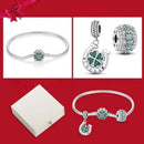 Conjunto Prata 925 Trevo da Sorte