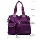 Medidas da Bolsa Plus Elegance: 35cm x 30cm x 13cm