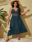 Saída De Praia Plus Size Renda Elegante