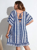 Saída Sussurros De Praia Plus Size