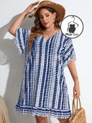 Saída Sussurros De Praia Plus Size