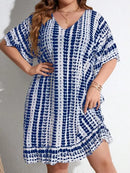 Saída Sussurros De Praia Plus Size