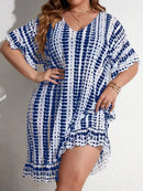 Saída Sussurros De Praia Plus Size