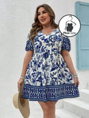 Vestido Tropical Glam Plus Size