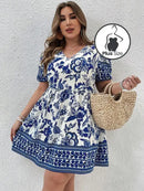 Vestido Tropical Glam Plus Size